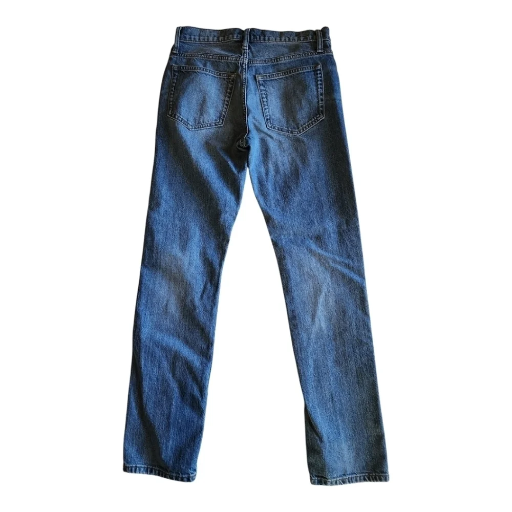 J. Crew Re-Imagined Flex Straight-Leg Jeans Size 28x32 Medium Wash Stretch Denim